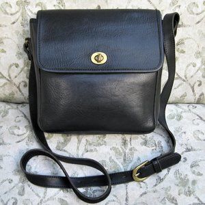 Quality leather black Cross body shoulder bag